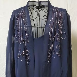 2 piece formal R&M Richards dress size 16P